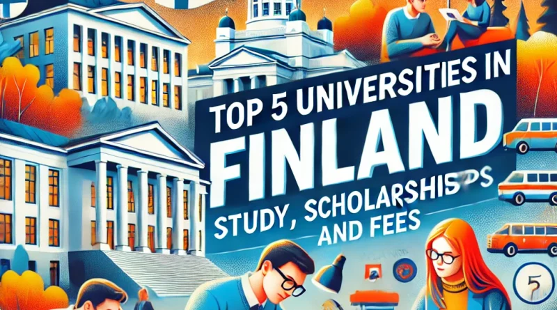 Top 5 Universities in Finland to Study: Courses, Fees, Scholarships, and Enrollment Details